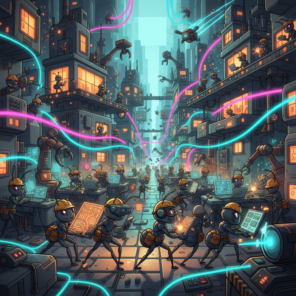 AntFlow Worker Pool Concept